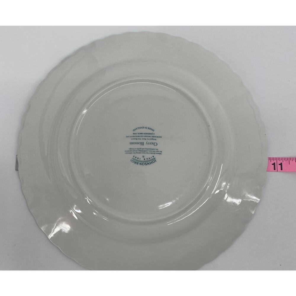 vintage Johnson Bros Cherry Blossom England dinner plate - Picture 3 of 4